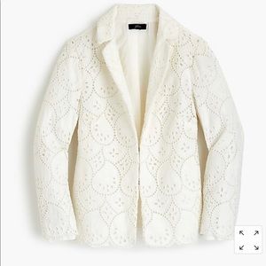 JCREW white blazer